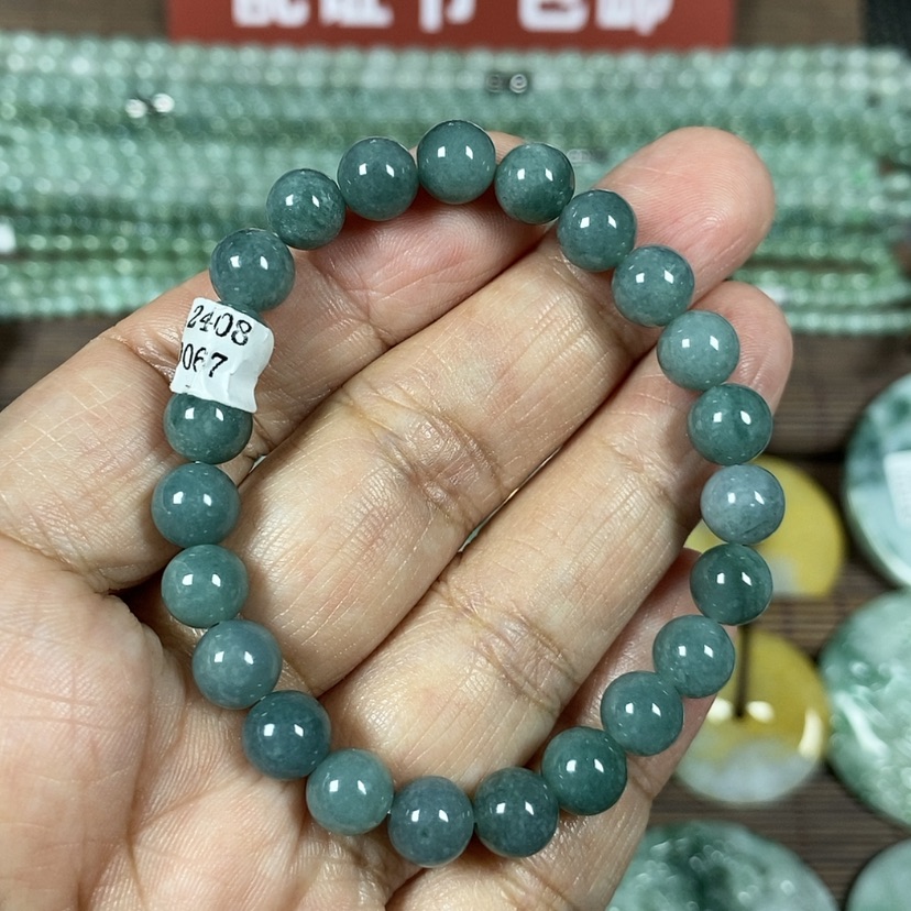 【闪购商品】翡翠颈饰未镶嵌玉手链翡翠玉女款卡7.8