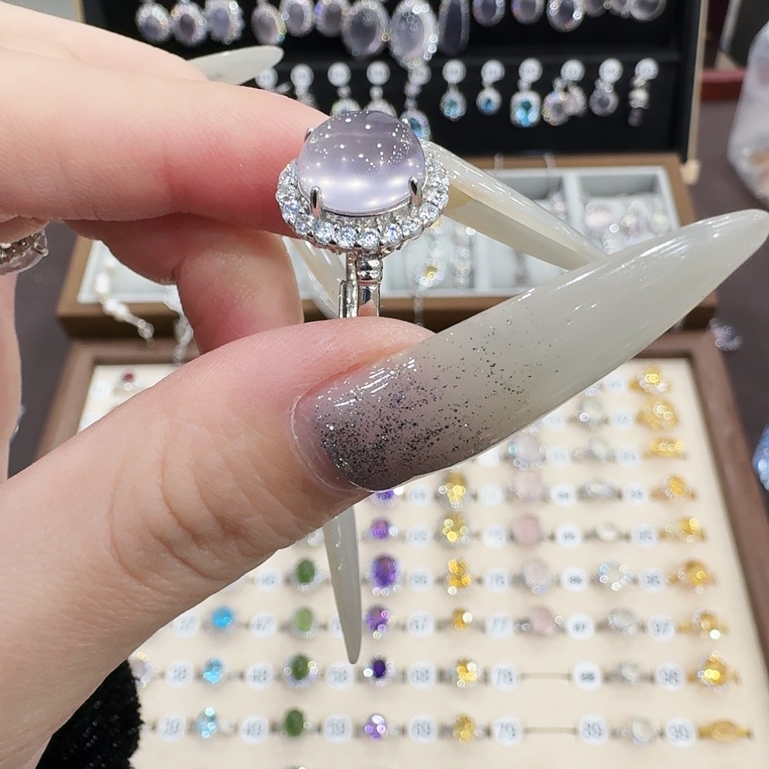 陆****萤石银S925镶嵌戒指