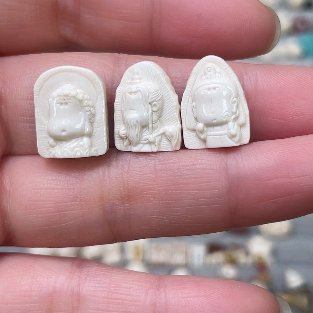 猛犸象牙手串/手链/手镯三仙牌子