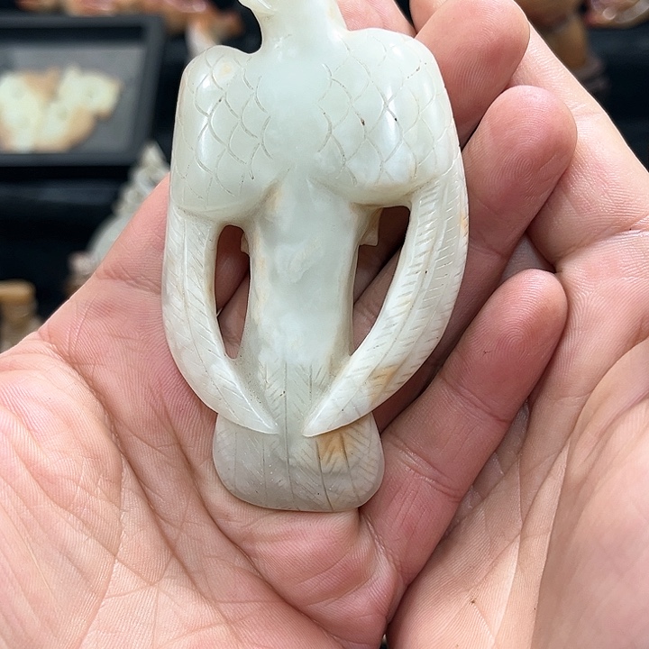 和田玉挂件未镶嵌