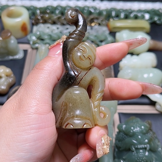 【闪购商品】和田玉吊坠(不含链)未镶嵌瑞****务