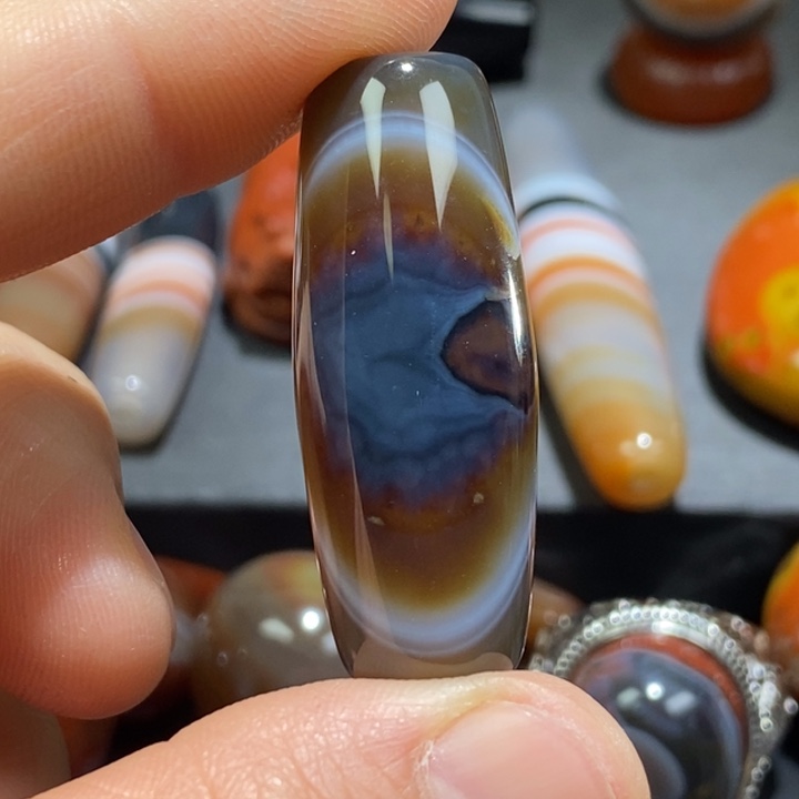 玛瑙/玉髓未镶嵌挂件