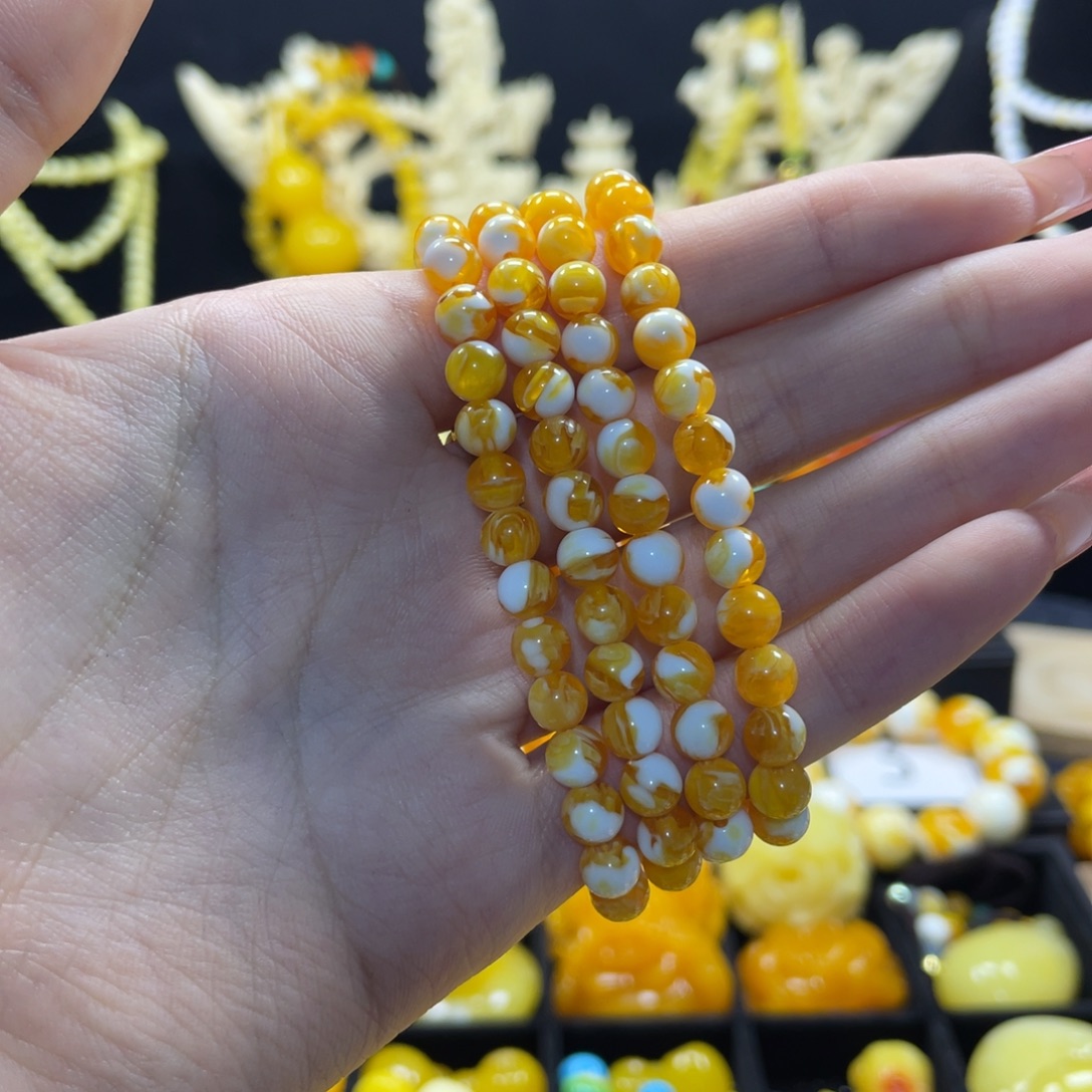 ****️溶洞妖花款108珠卡6一条