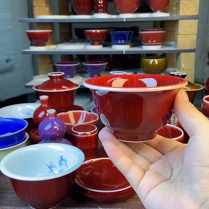 景德镇名陶坊原矿郎红