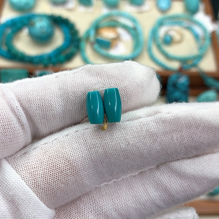 绿松石挂件未镶嵌