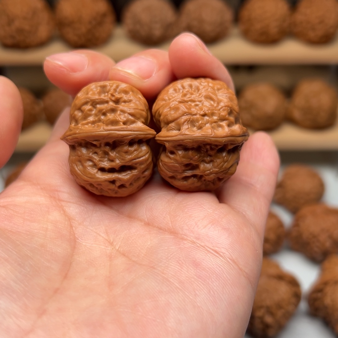 桃核吊坠门头沟元宝33