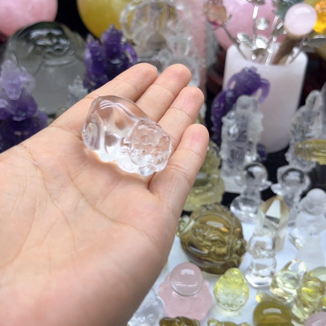 水晶摆件未镶嵌水晶