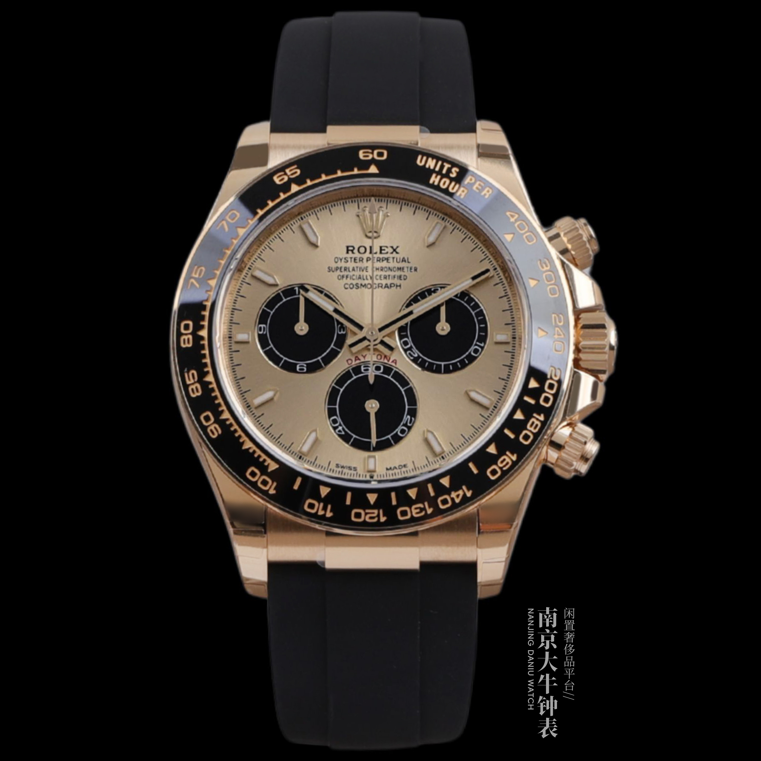 未使用 Rolex/劳力士 126518迪通拿胶带余文乐自动机械40mm 全套