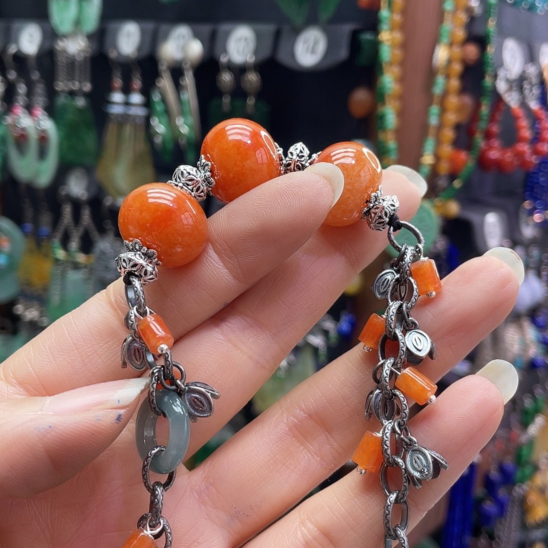 王***嵐翡翠未镶嵌耳饰869jnhh