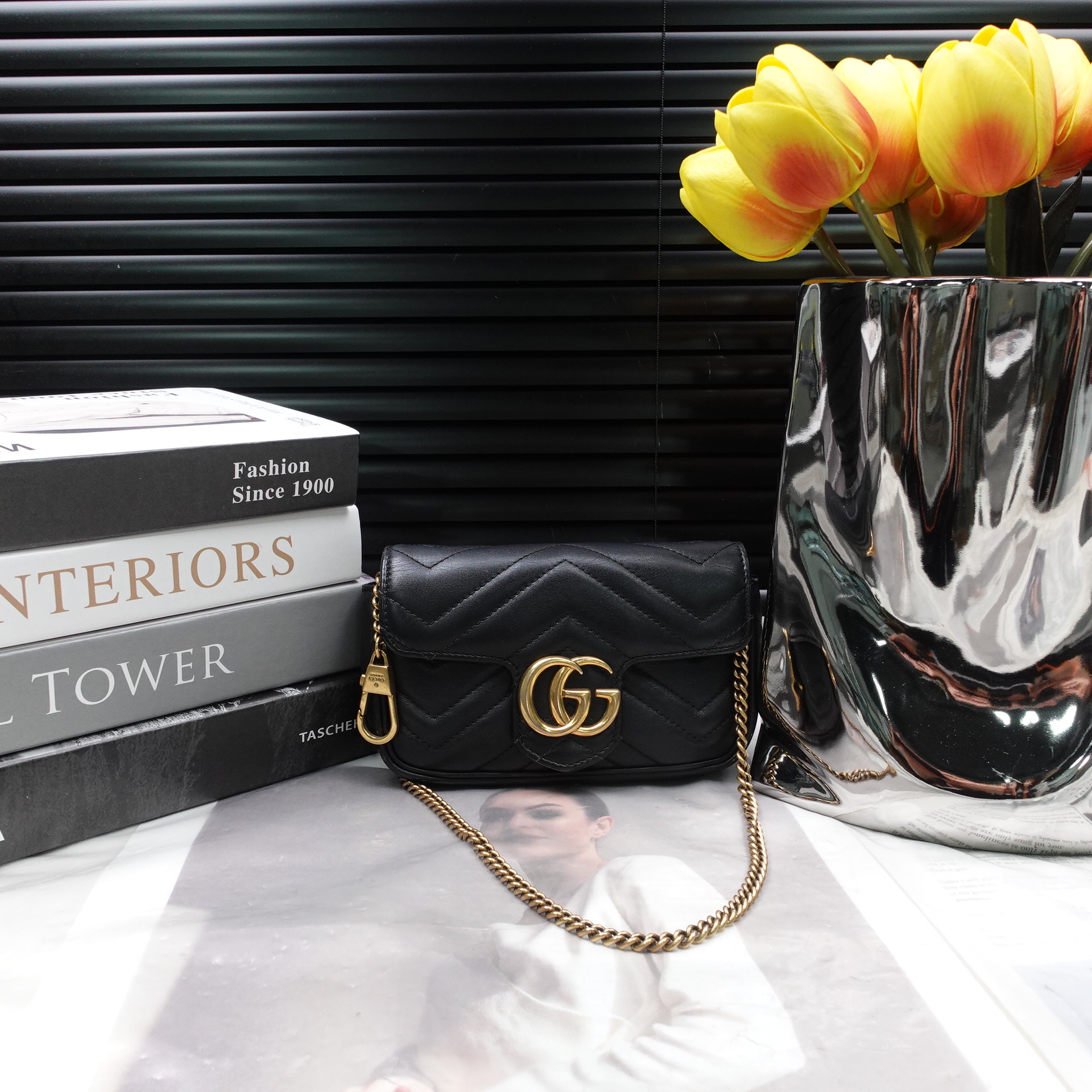 95新 GUCCI/古驰 单肩包/T10316464