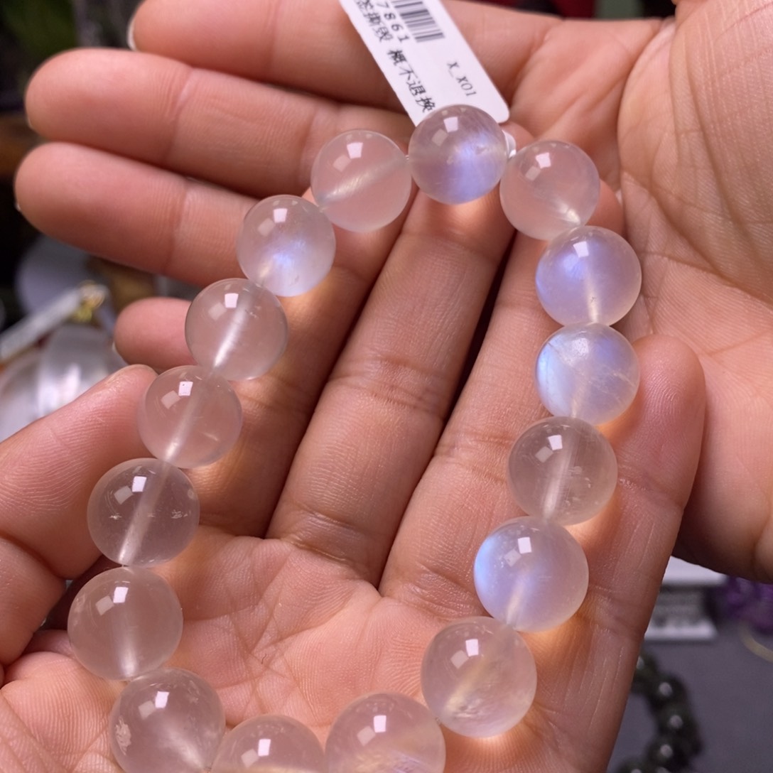 长石手串未镶嵌X37861婷