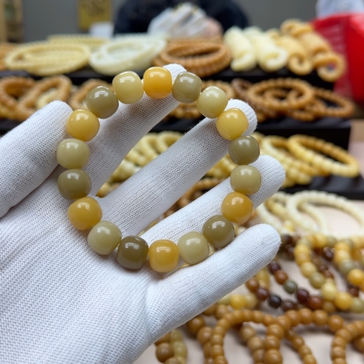 菩提根/象牙果手串12.13 5年 鬼工