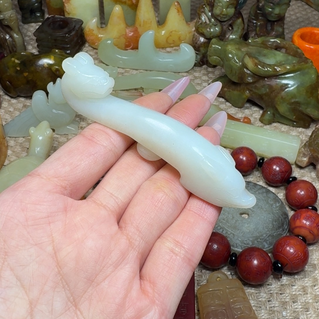 白玉菩提吊坠挂件