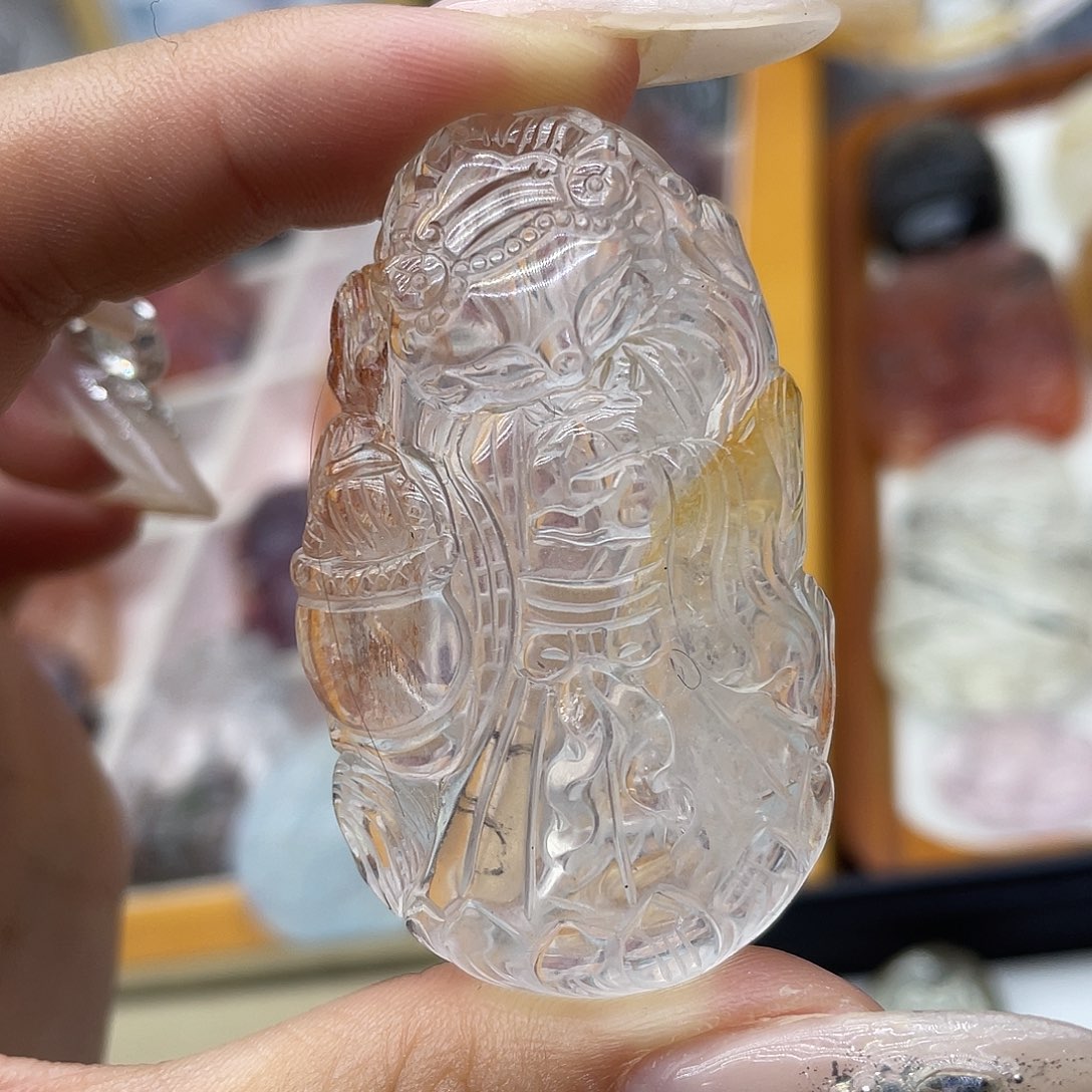 颈饰未镶嵌水晶天然