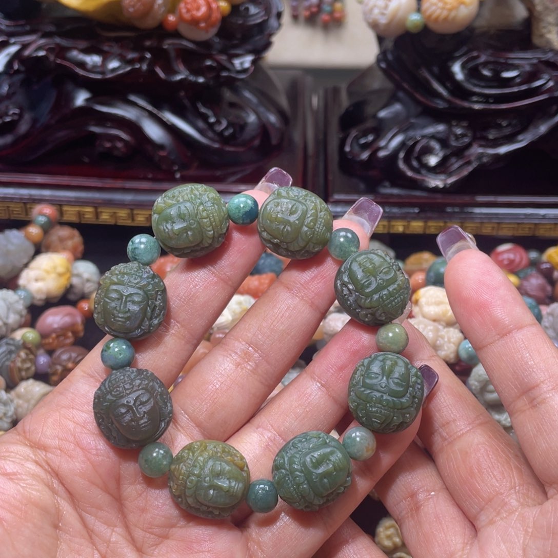 石英质玉手链未镶嵌