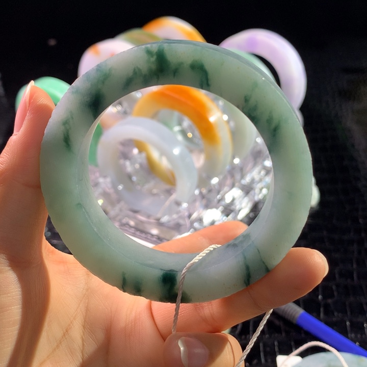 未镶嵌正圈定制翡翠净