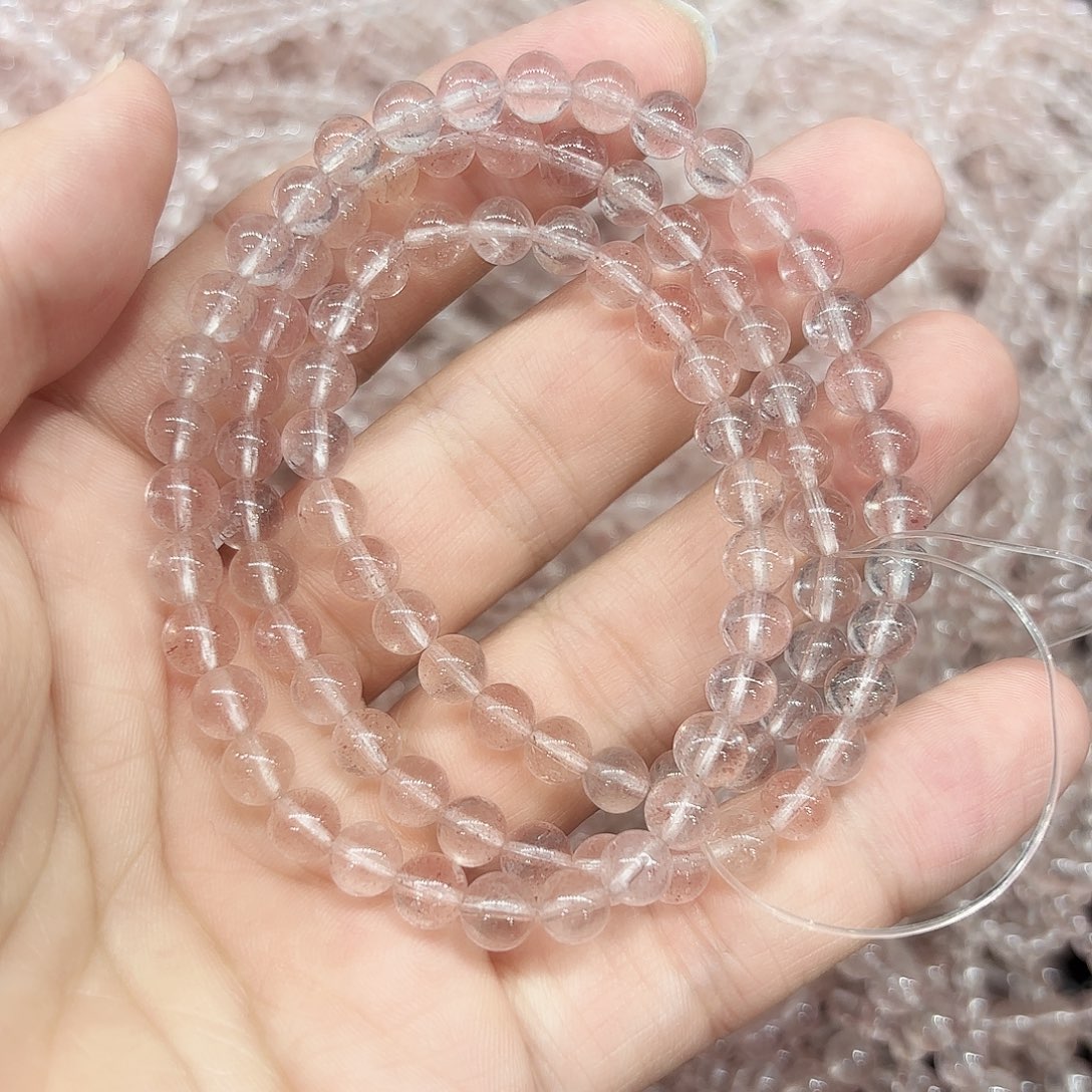 水晶手链未镶嵌草莓