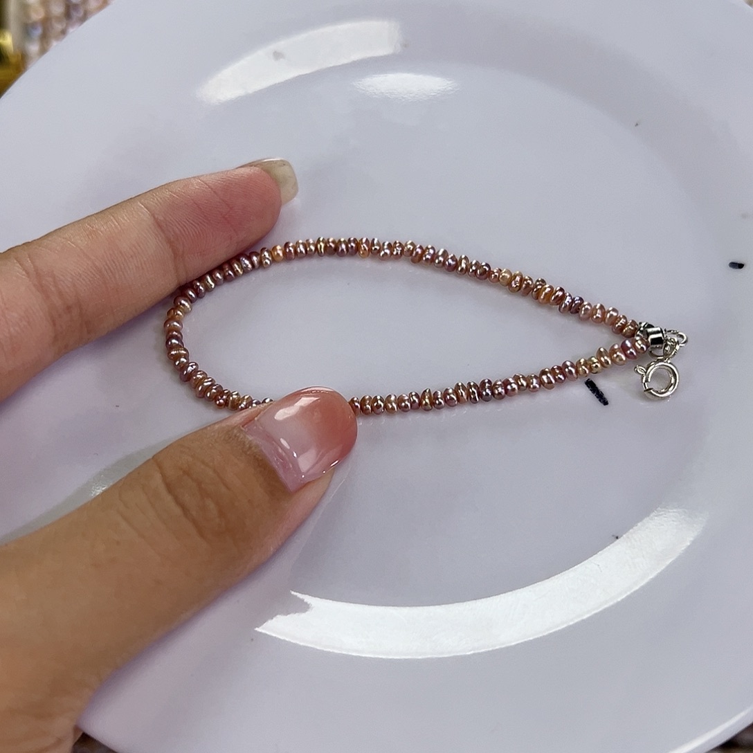 淡水珍珠手绳钛钢