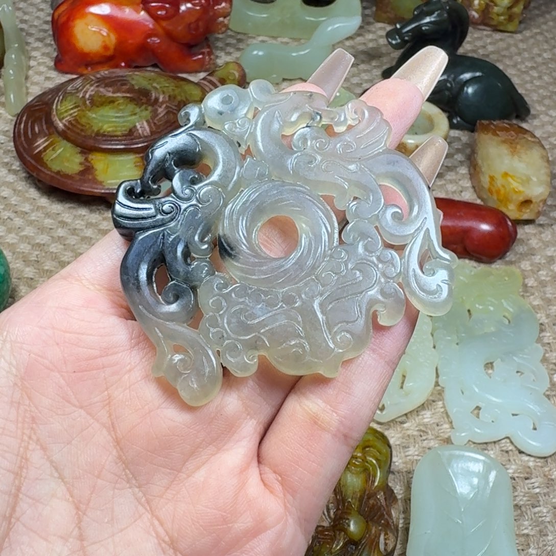 吊坠白玉菩提挂件