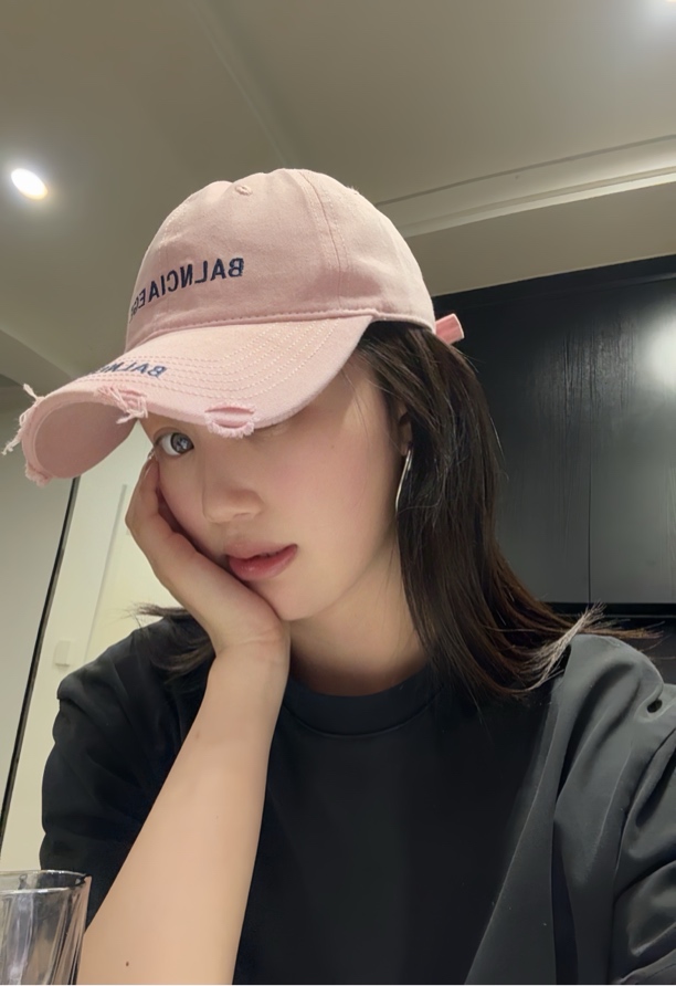 【BALEGE】小众设计刺绣字母软顶百搭鸭舌棒球帽