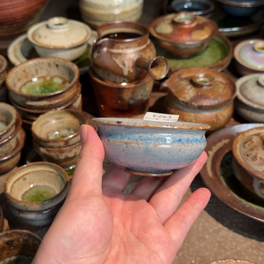 黑***明E263破碎感泥料非柴烧跑单禁拍