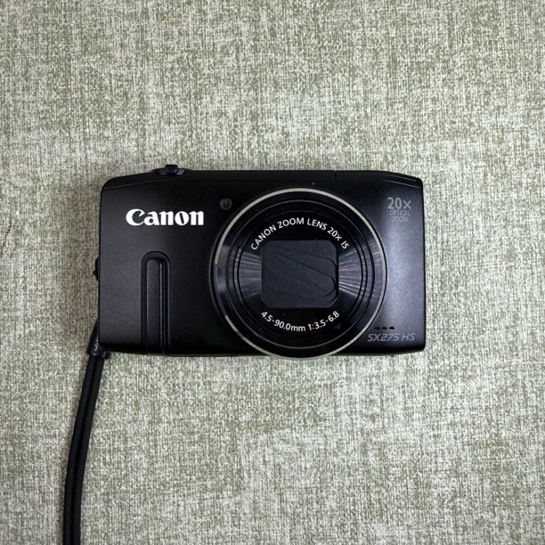 95新 Canon/佳能 佳能sx275 1210万像素20倍变焦 实况黑灰色