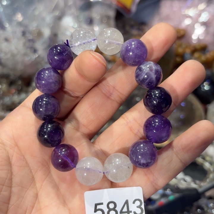 大***子手链水晶未镶嵌水晶