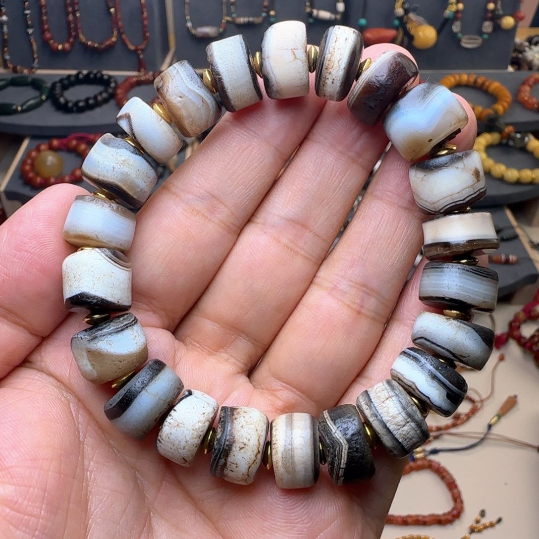 玛瑙/玉髓颈饰未镶嵌fhi f g h j k