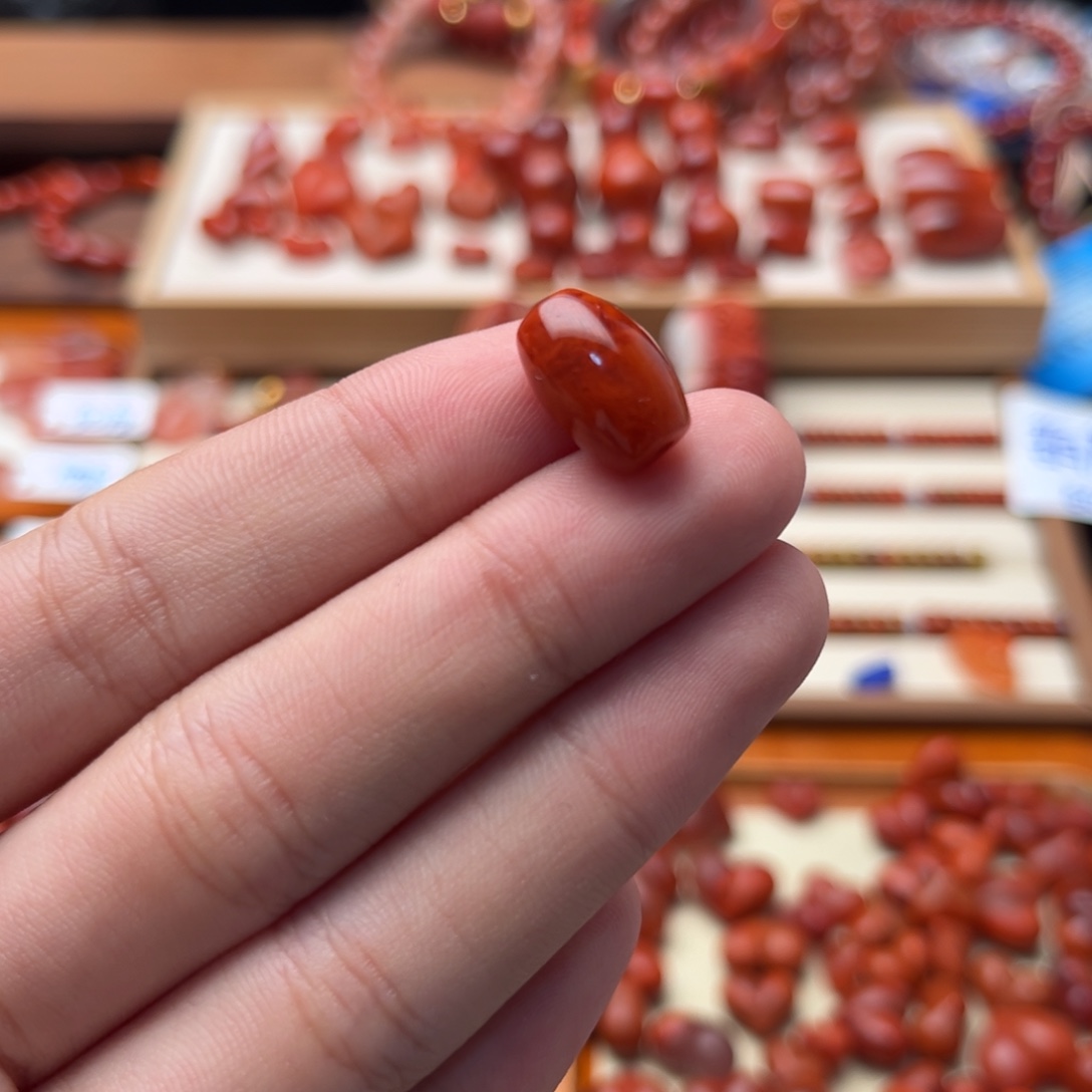 神***叨未镶嵌南红南红玛瑙18