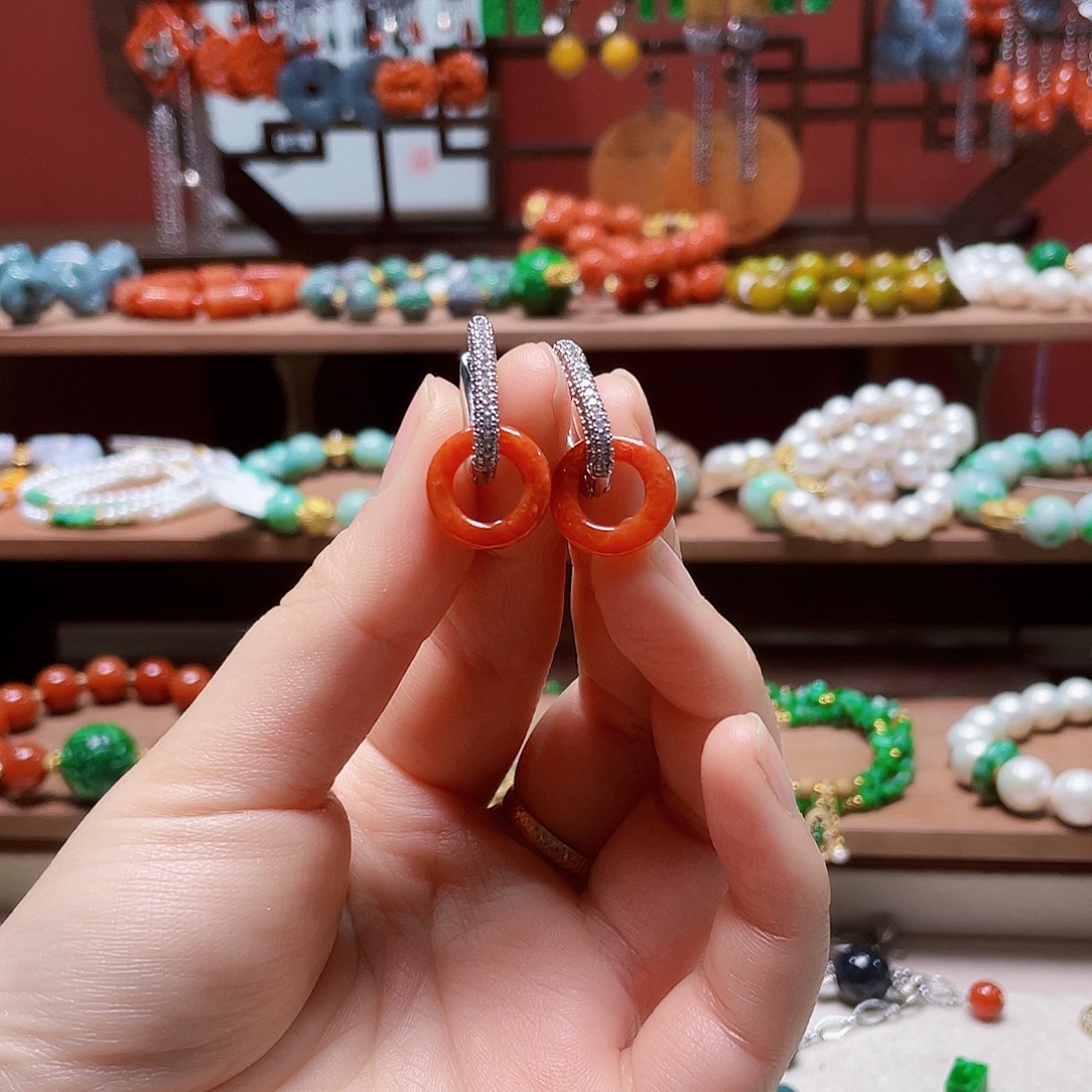 翡翠未镶嵌手链饰品