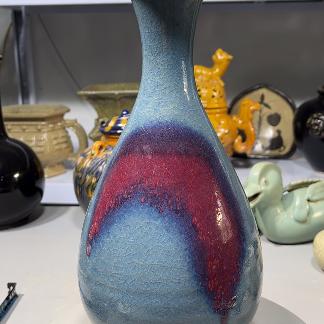 瓶钧窑瓶子品相完美