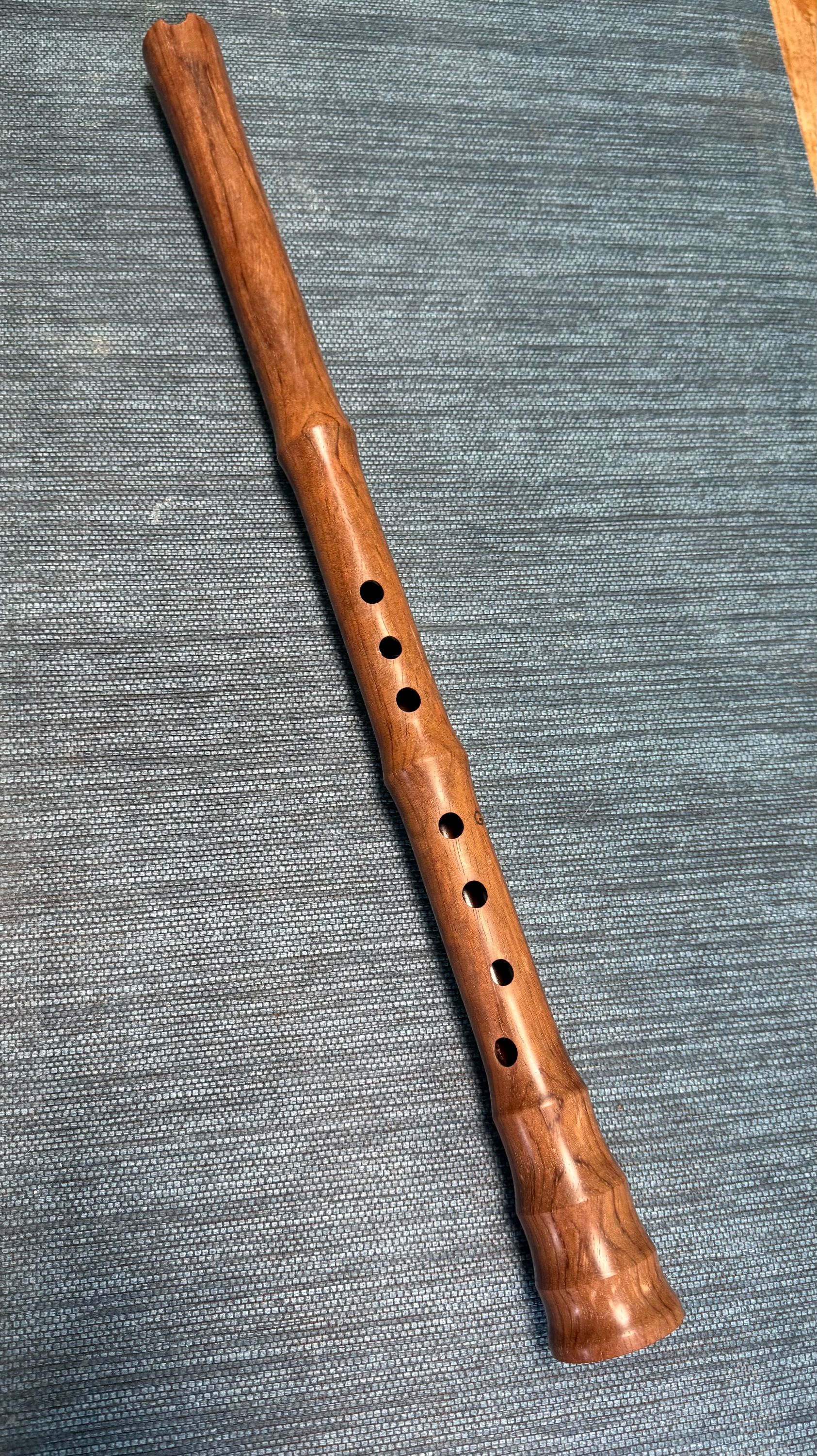 精品花梨木南箫易上手（杨强鉴定）