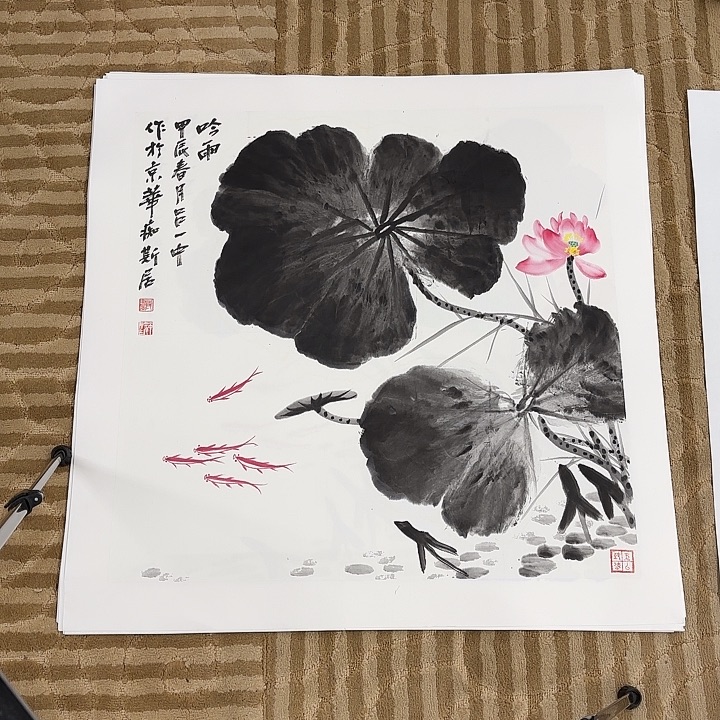 国画花鸟等多种鸟类的栖息70.70