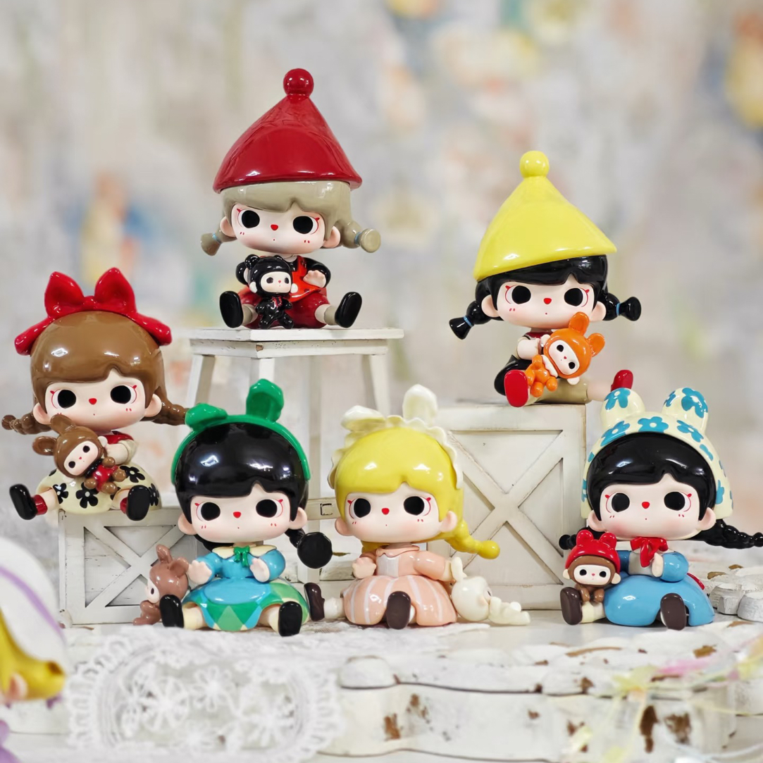 【平拆】兔兔熊 她和她的小小世界系列盲盒 潮玩盲盒