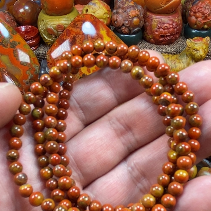 玛瑙/玉髓手链未镶嵌君*