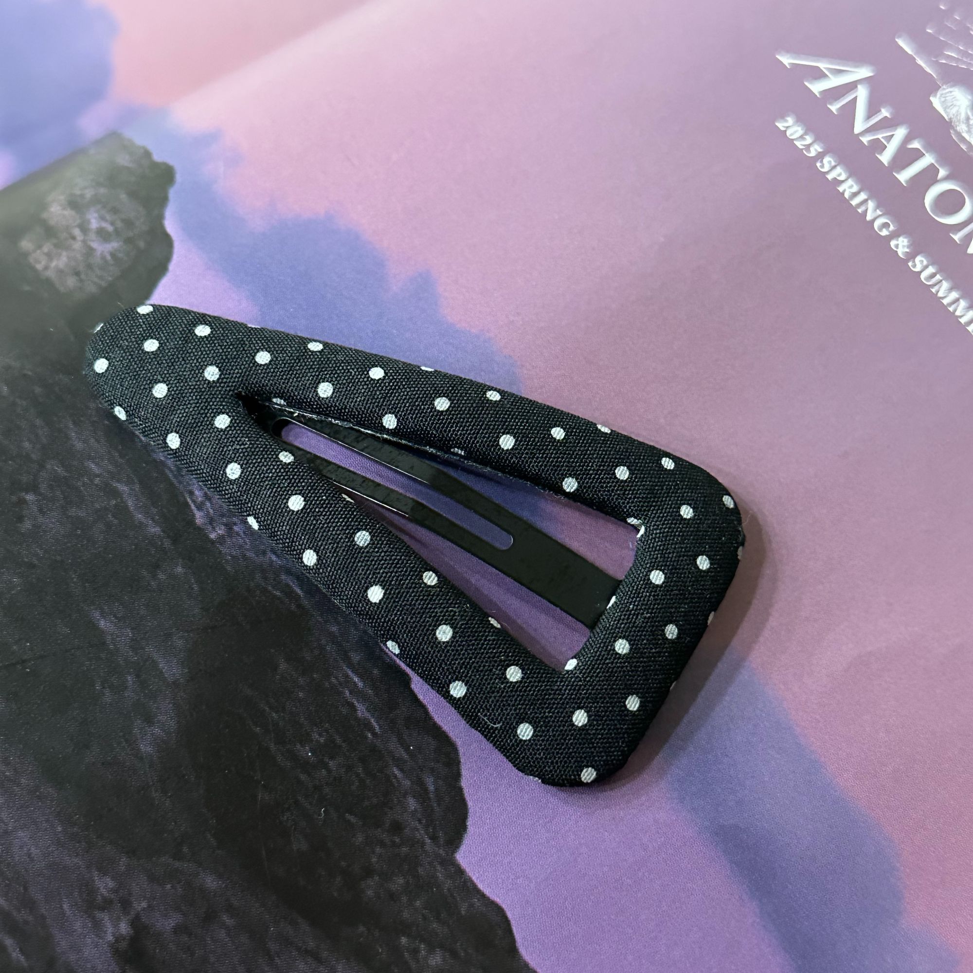 韩国正品/不支持退换/三角波点发夹/一组两对/0103只