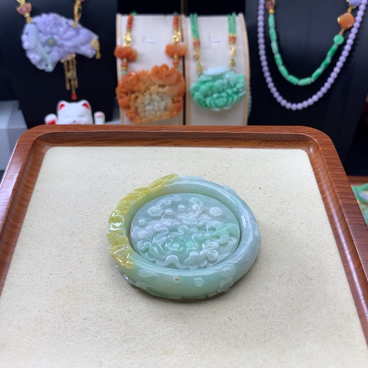 翡翠手镯未镶嵌翡翠手镯53.6