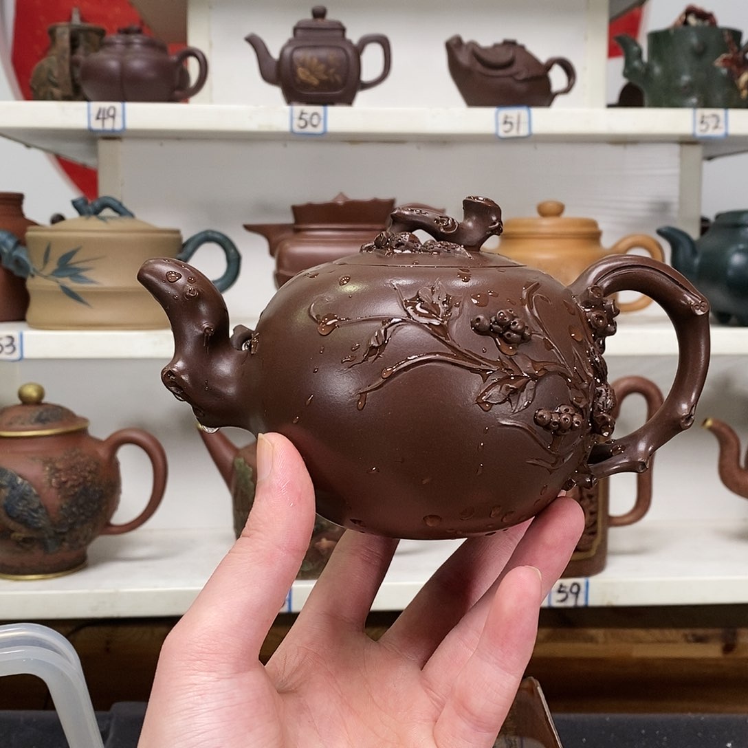 紫砂茶壶全手工制作