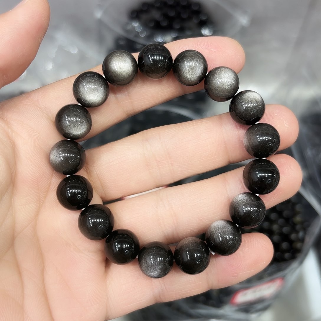 水晶手链未镶嵌银卡12