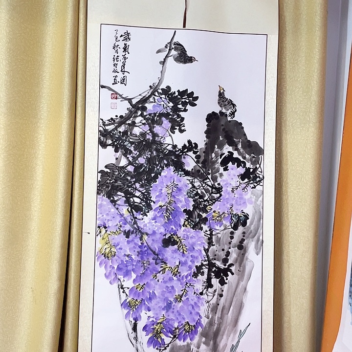 国画张圣敏先生纯手绘作品