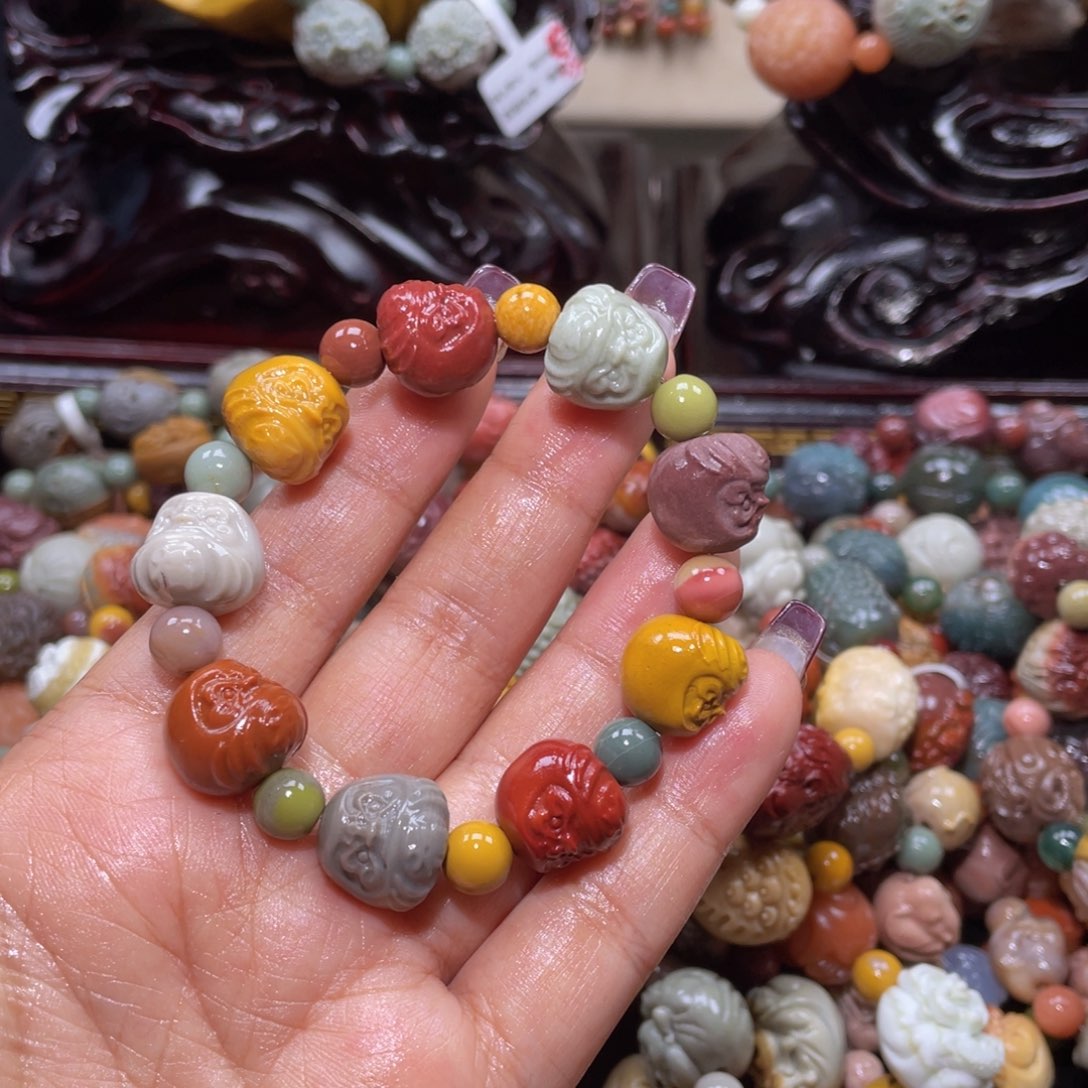 石英质玉手链未镶嵌