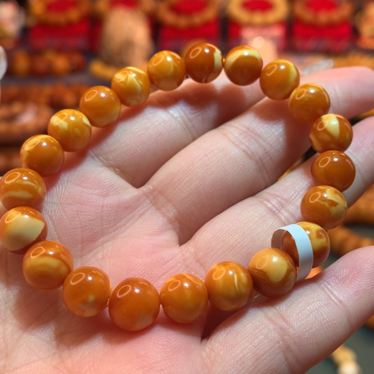 【闪购商品】蜜蜡手串未镶嵌蜜蜡手串