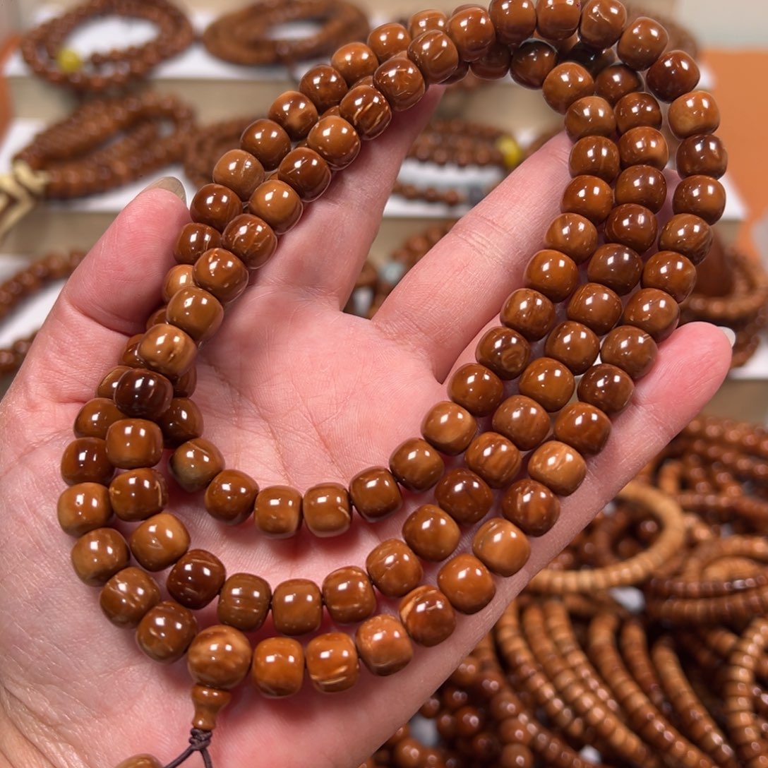 手串库克8 X 9老型长串 有冰裂