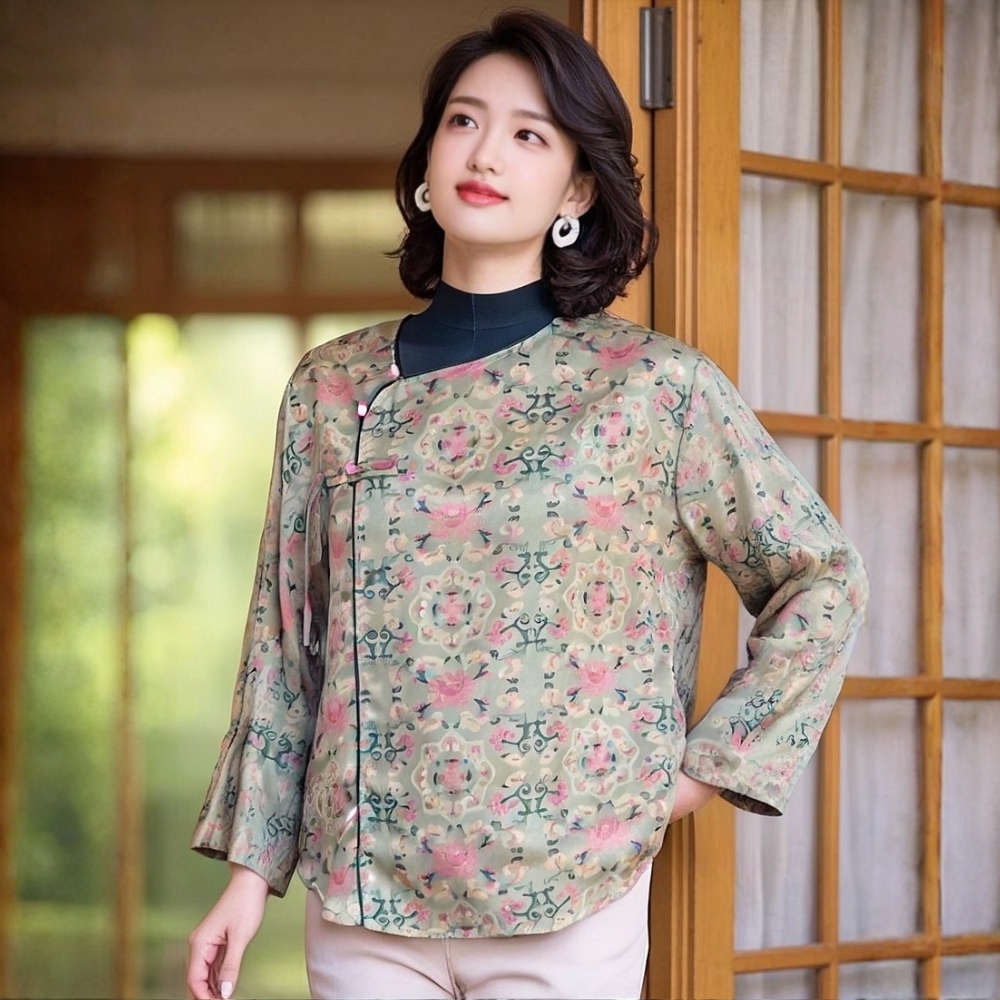【阿超断码炸hz①】 香云纱新中式上衣桑蚕丝香云纱断码专用AChz084