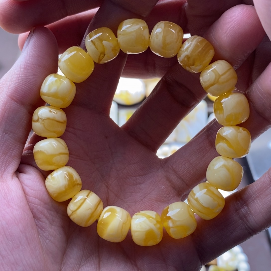 琥珀裸石未镶嵌蜜蜡吊坠项链腰链