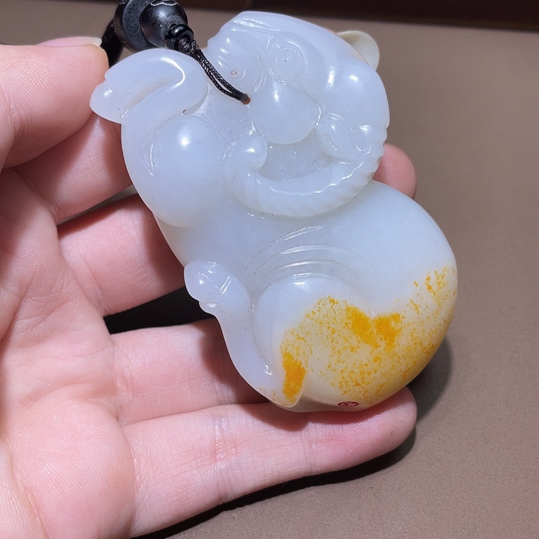 和田玉颈饰未镶嵌Y