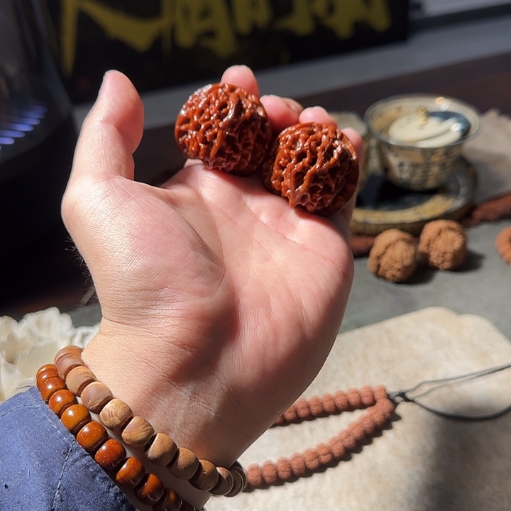 吊坠柏香籽/百香籽纯手盘三年苹果园