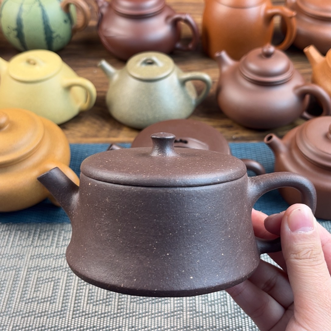 温***生茶壶紫砂手工制作工艺精湛