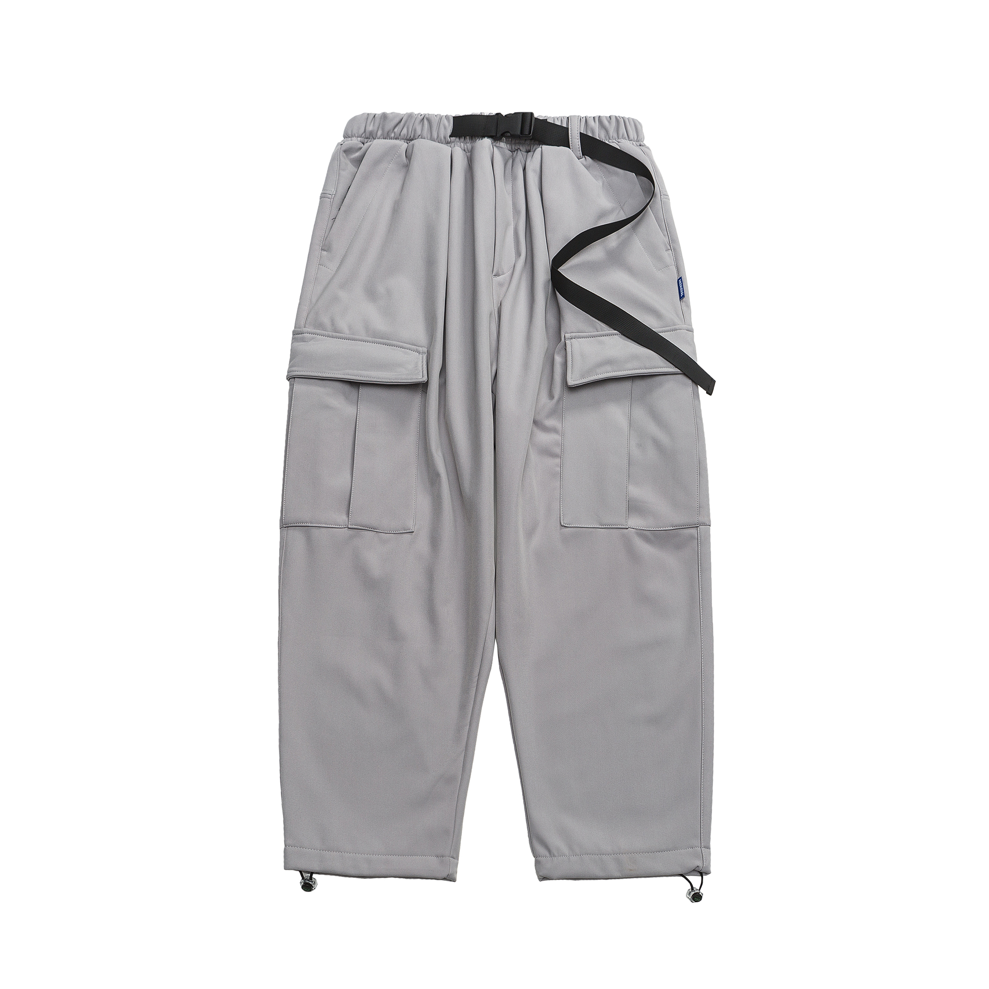 Medaigual 松紧腰工装口袋防水加绒休闲裤男街头滑板锥形裤小脚裤