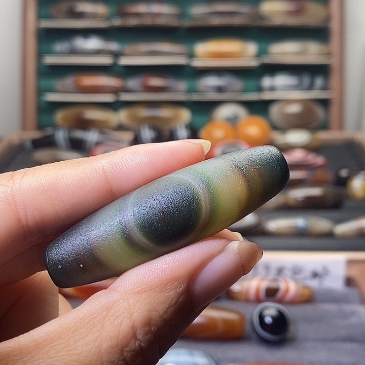 治***玛瑙/玉髓未镶嵌吊坠(不含链)